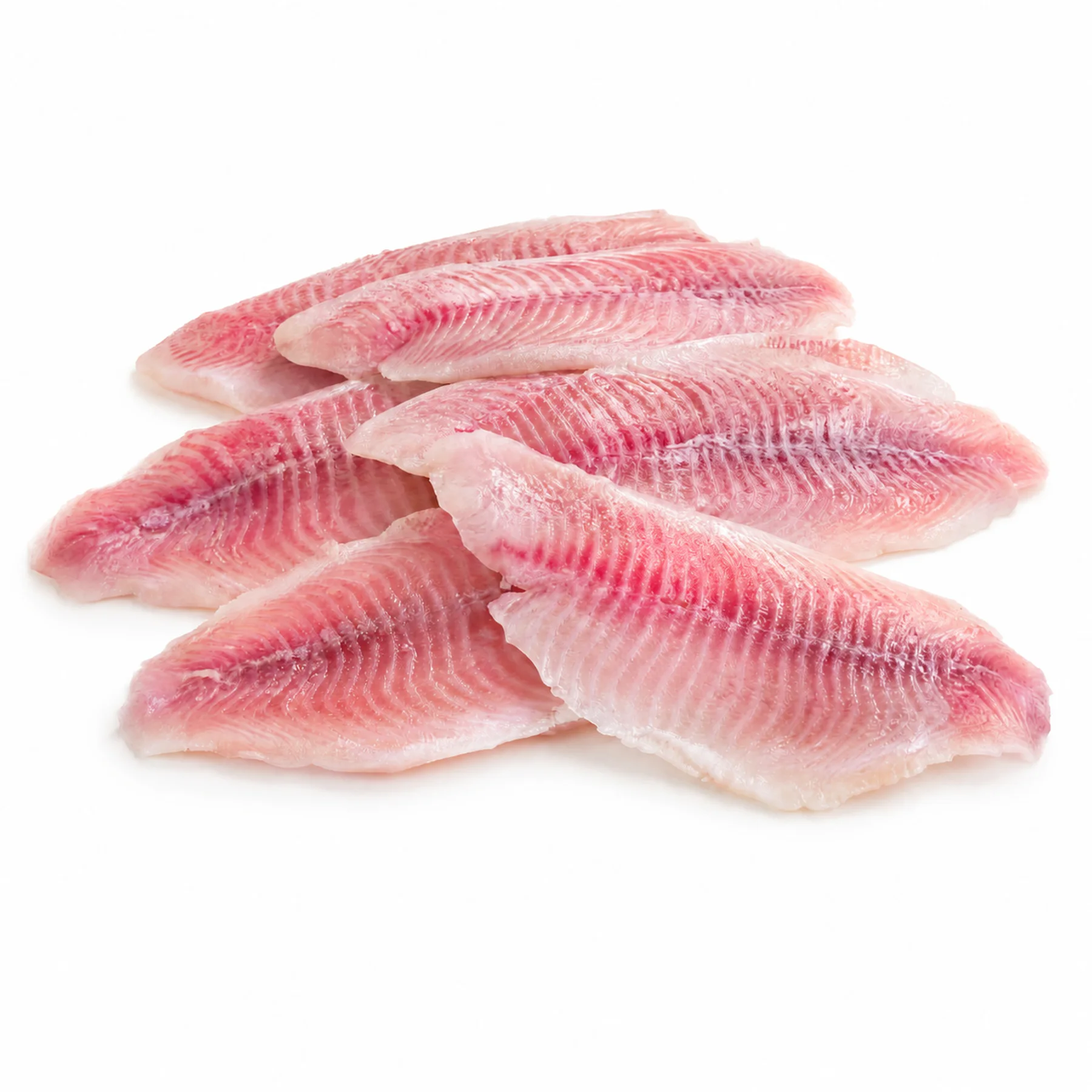 Frozen tilapia fillets